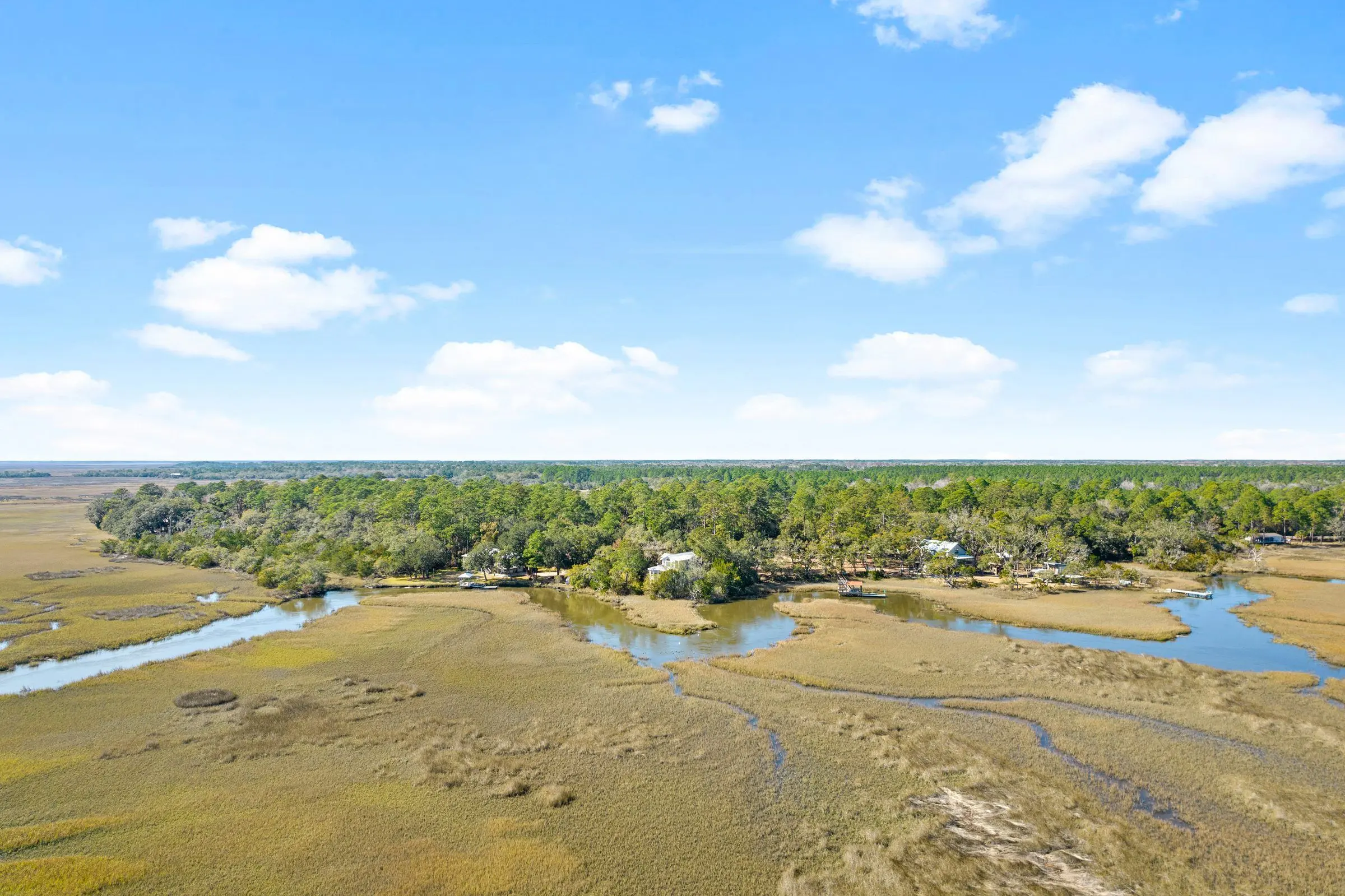 Drone aerial of a property